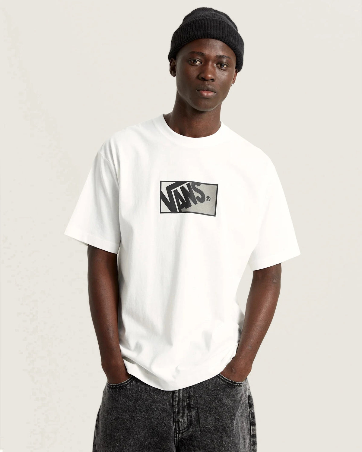 Vans Original Standards Blocked Box SS WHITE/Drizzle Textil VN000PFBF2L1 - 3