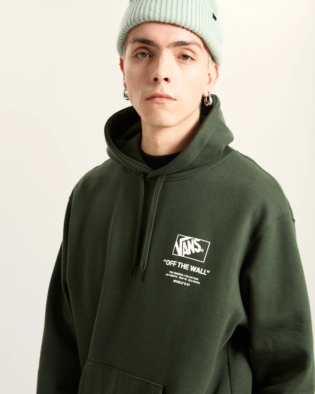 VANS Stockpile Pullover Dried Kelp kép 3