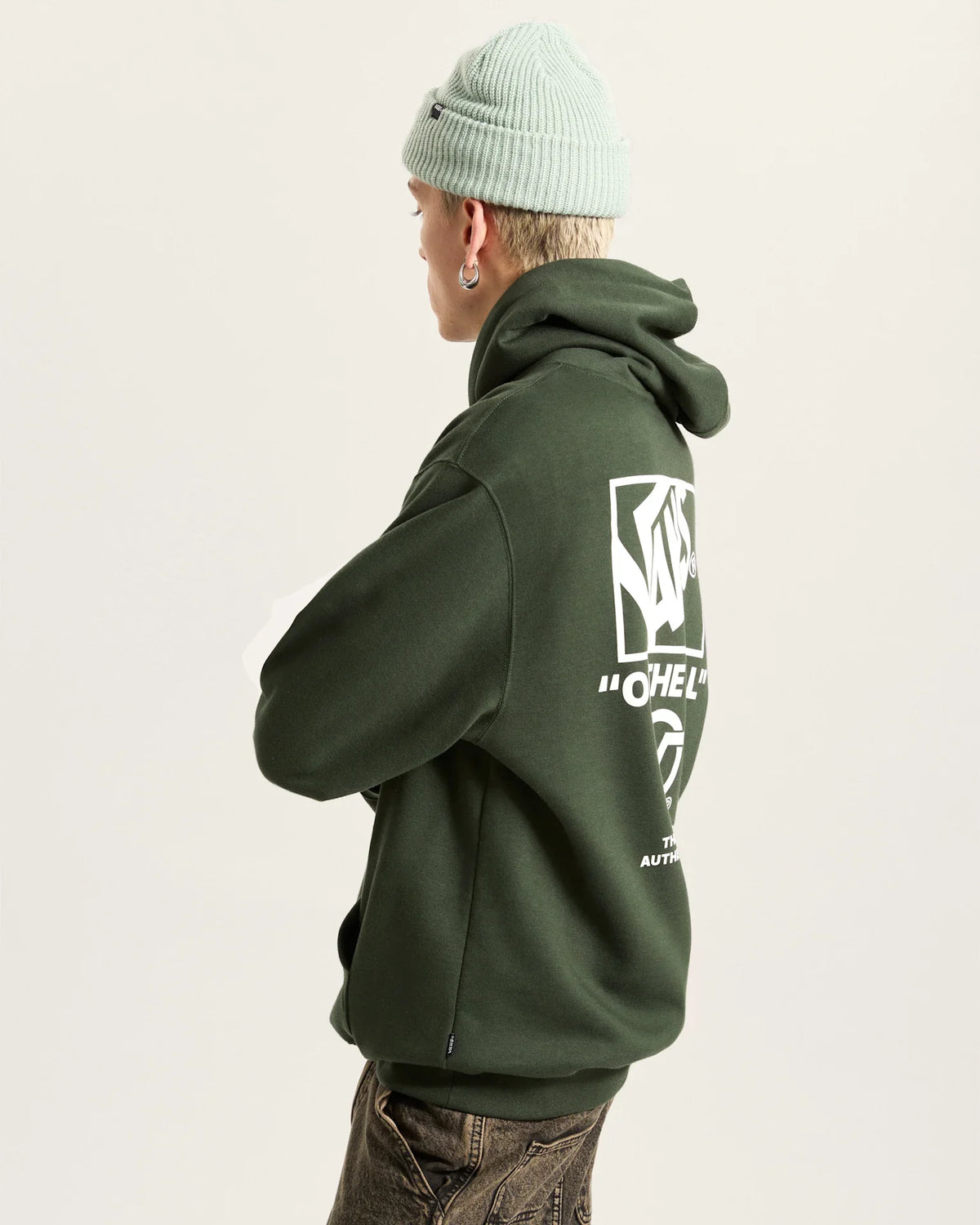 VANS Stockpile Pullover Dried Kelp kép 5