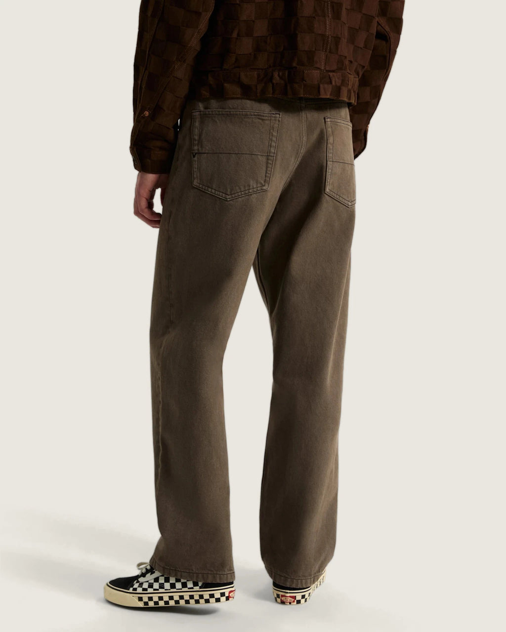 Vans Check-5 Loose Denim Pant Walnut Textil VN000PH61NU1 - 4