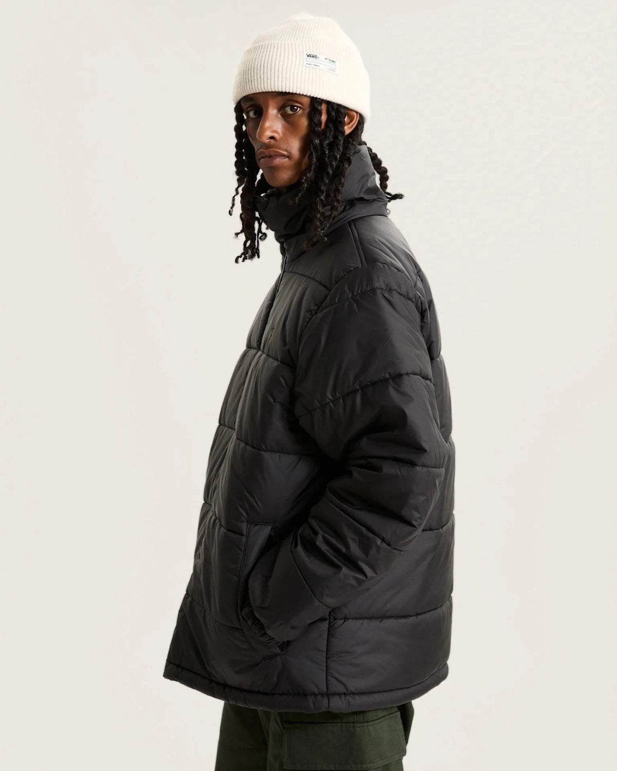 VANS MTE Hillgate No Hood Puffer Black Kabát VN000PJ9BLK1 - 5