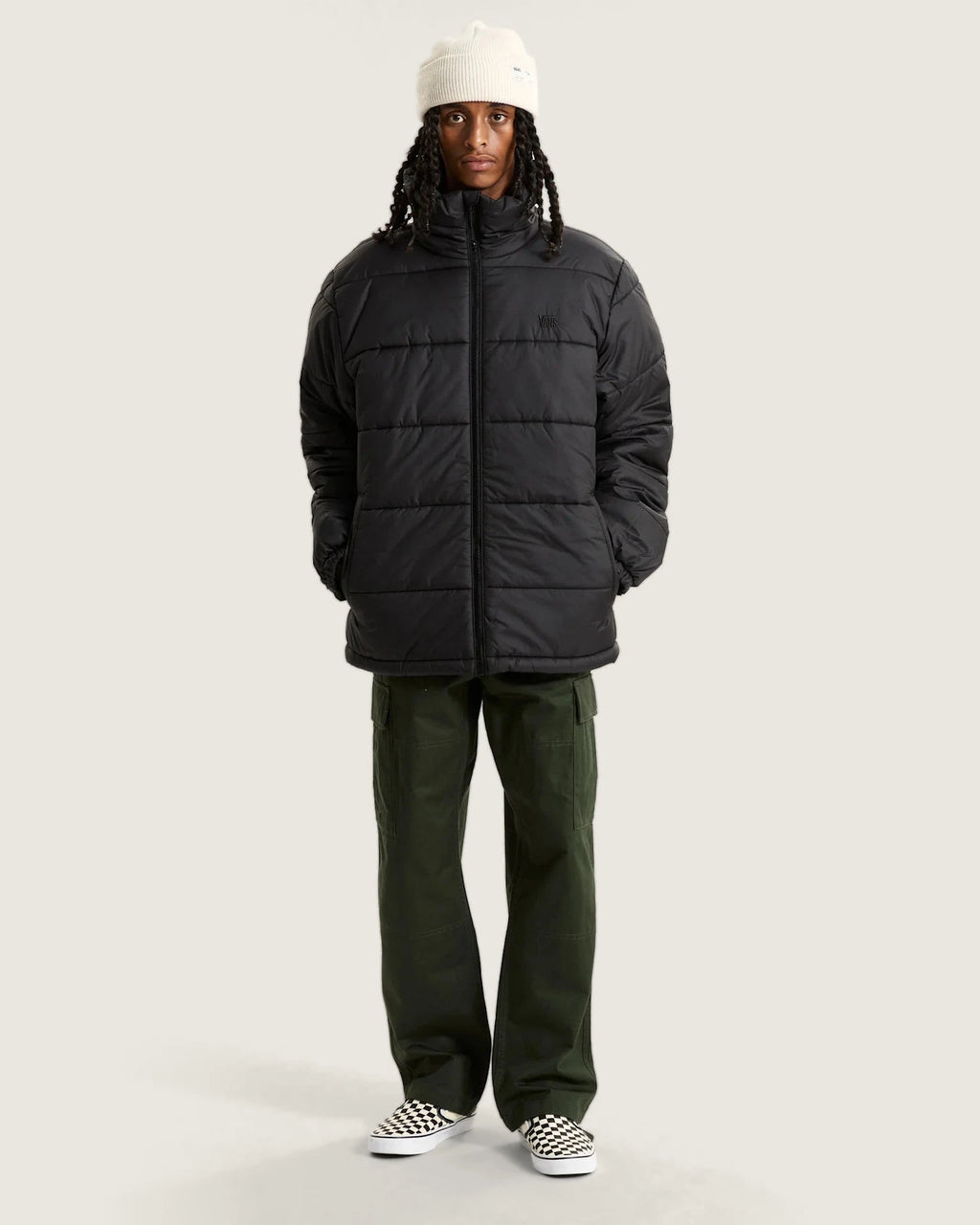 VANS MTE Hillgate No Hood Puffer Black Kabát VN000PJ9BLK1 - 6