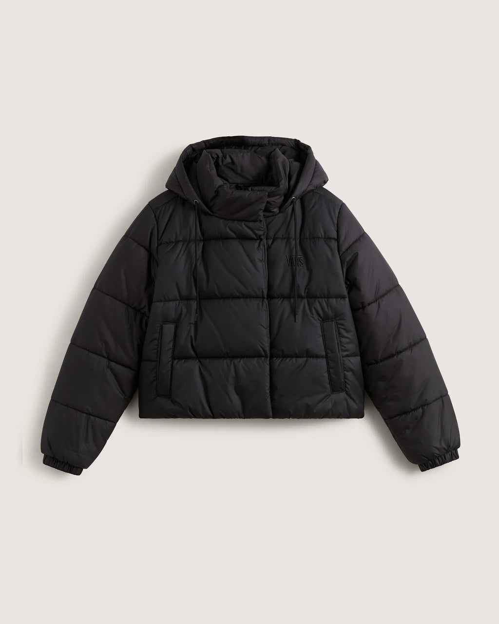 VANS MTE Hillgate Cropped Puffer Black Kabát VN000PK1BLK1 - 1