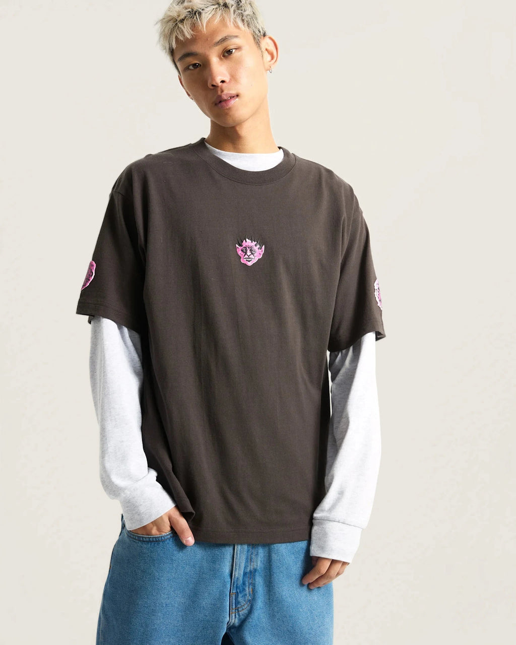 VANS Skate Mike G Goblins SS Tee Faded Black VN000PNGEMV1 - 3