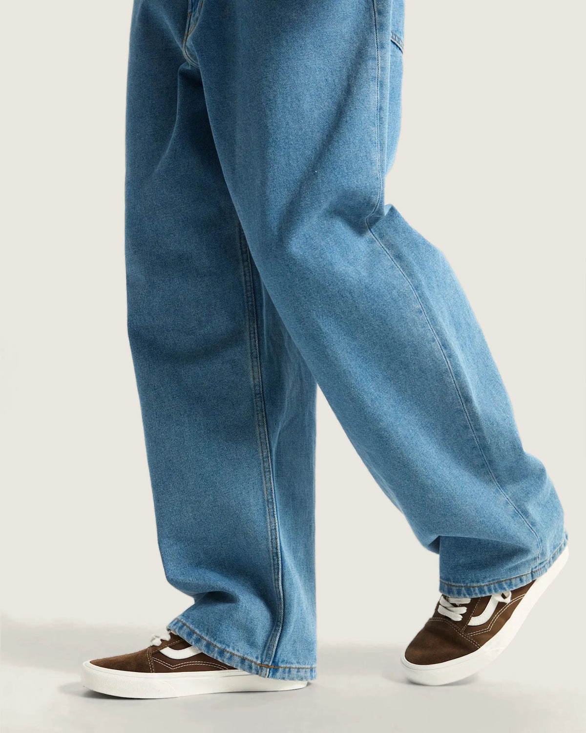 VANS Check-5 Baggy Denim Pant STONEWASH/BLUE 8