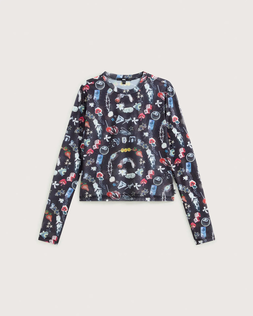 VANS Ludlow Mesh Long Sleeve II Black Ing VN000Q0VBLK1 - 1
