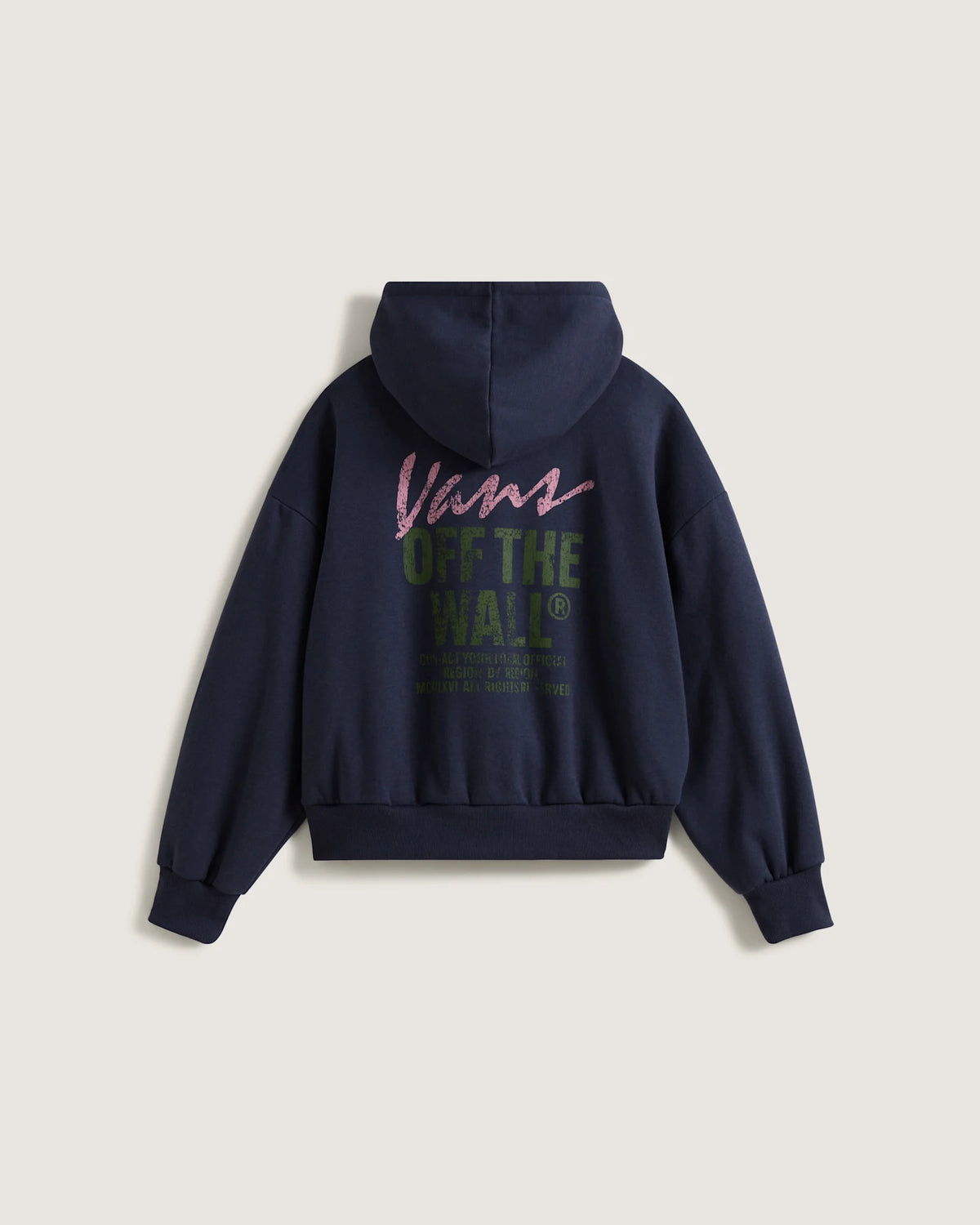 VANS Ladywall Retro Zip Hood PARISIAN NIGHT Pulóver VN000Q43JDU1 - 2