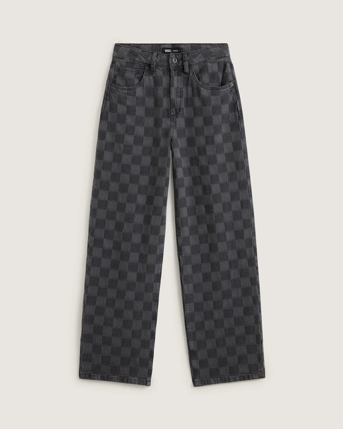 VANS Sirelle Novelty Puddle Pants Faded Black kép 6
