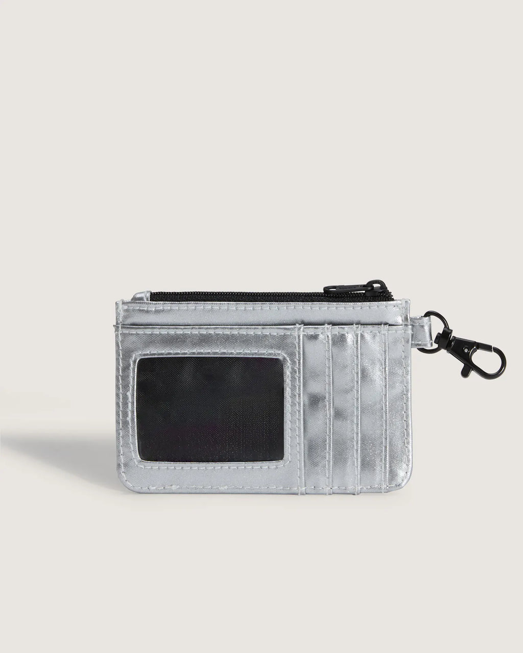 VANS Off The Wall Zip Wallet Silver Pénztárca VN000Q9WSLV1 - 2