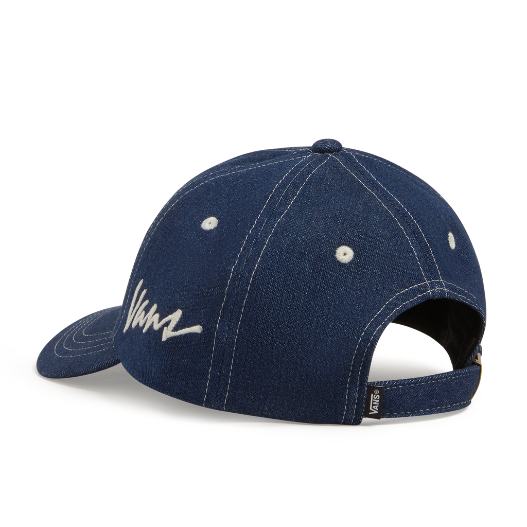 VANS Classic Script Curved Bill Jockey Dark Denim kép 3