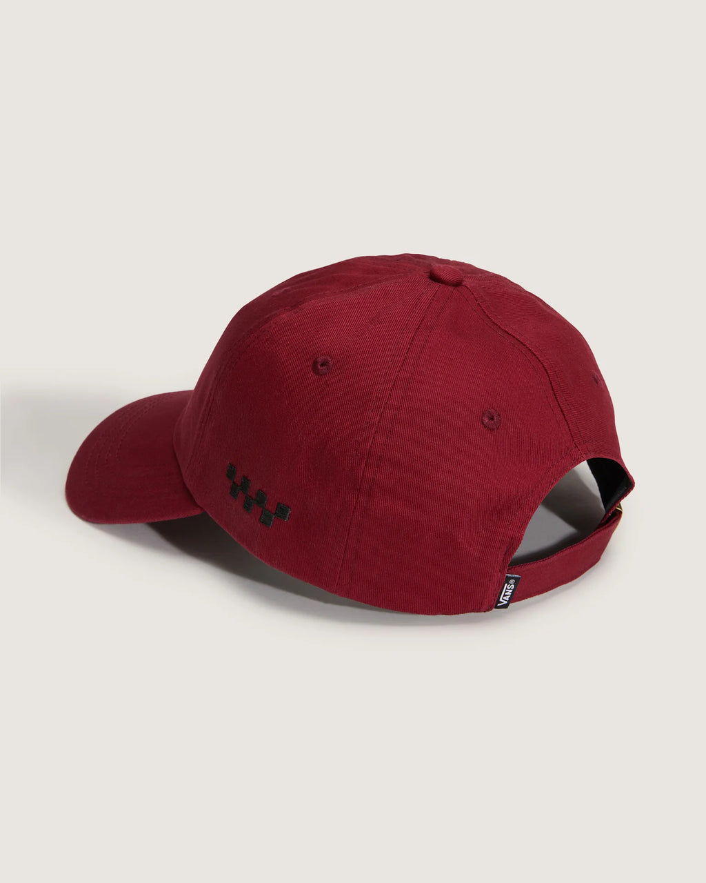 VANS Check Side Curved Bill Jockey Bordeaux Sapka VN000QA6BRD1 - 2