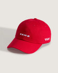 VANS Check Side Curved Bill Jockey RACING RED Sapka VN000QA6IZQ1 - 1