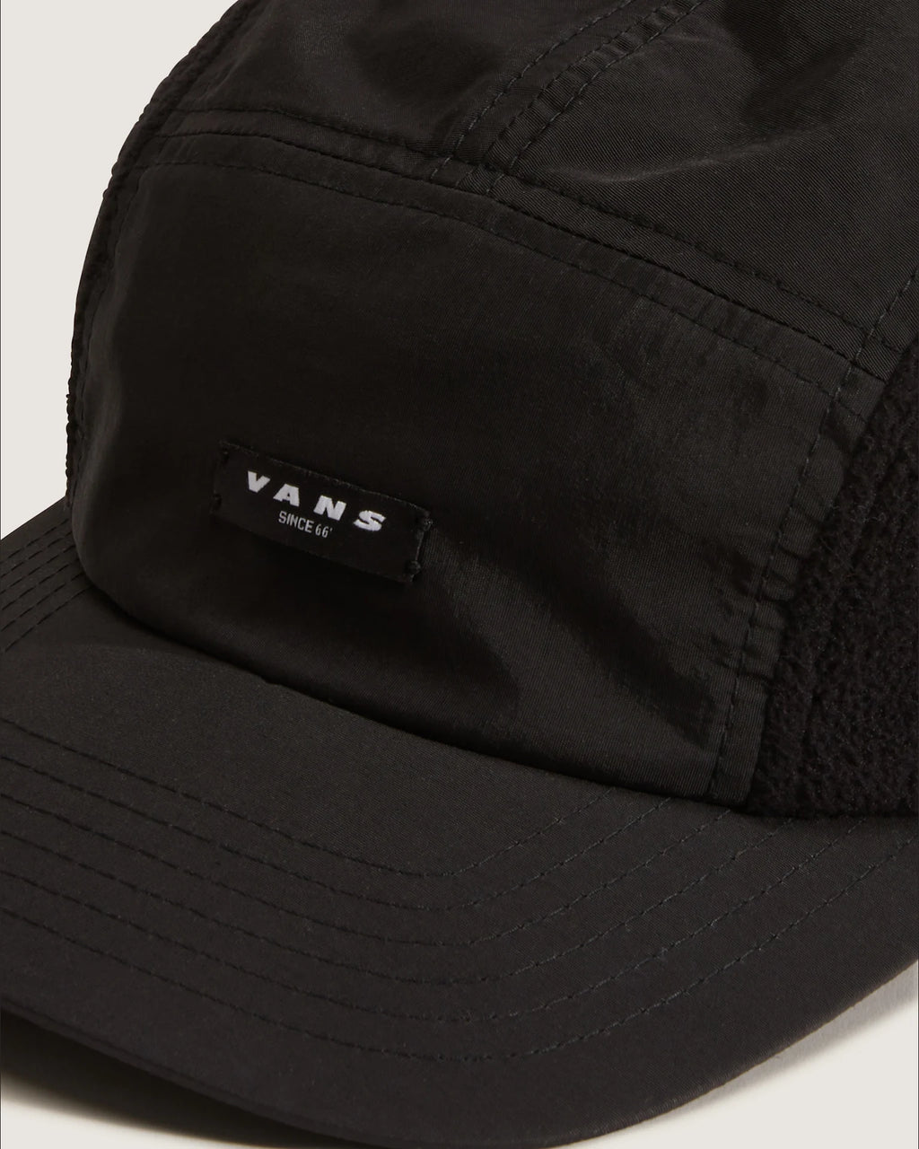 VANS 66 Earflap Tall Camper Black Sapka VN000QA7BLK 3