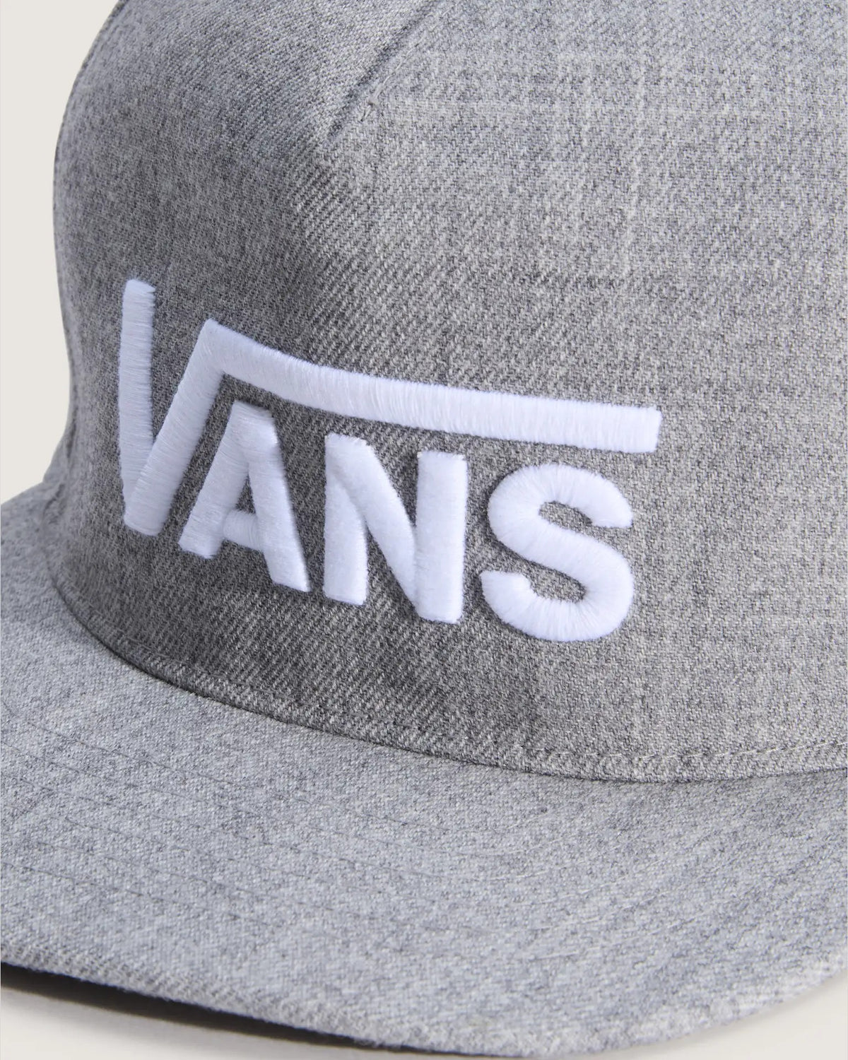 VANS Drop V Logo Snapback Cement Heather Sapka VN000QAH02F1 - 5