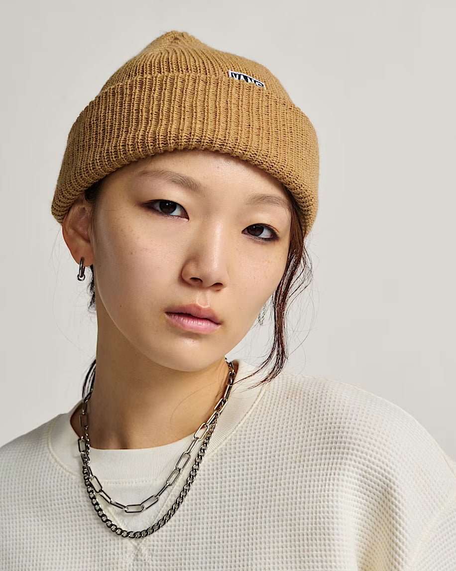 VANS Hex Patch Cuff Beanie Warm Taupe Beanie VN000QAUE2V1 - 2