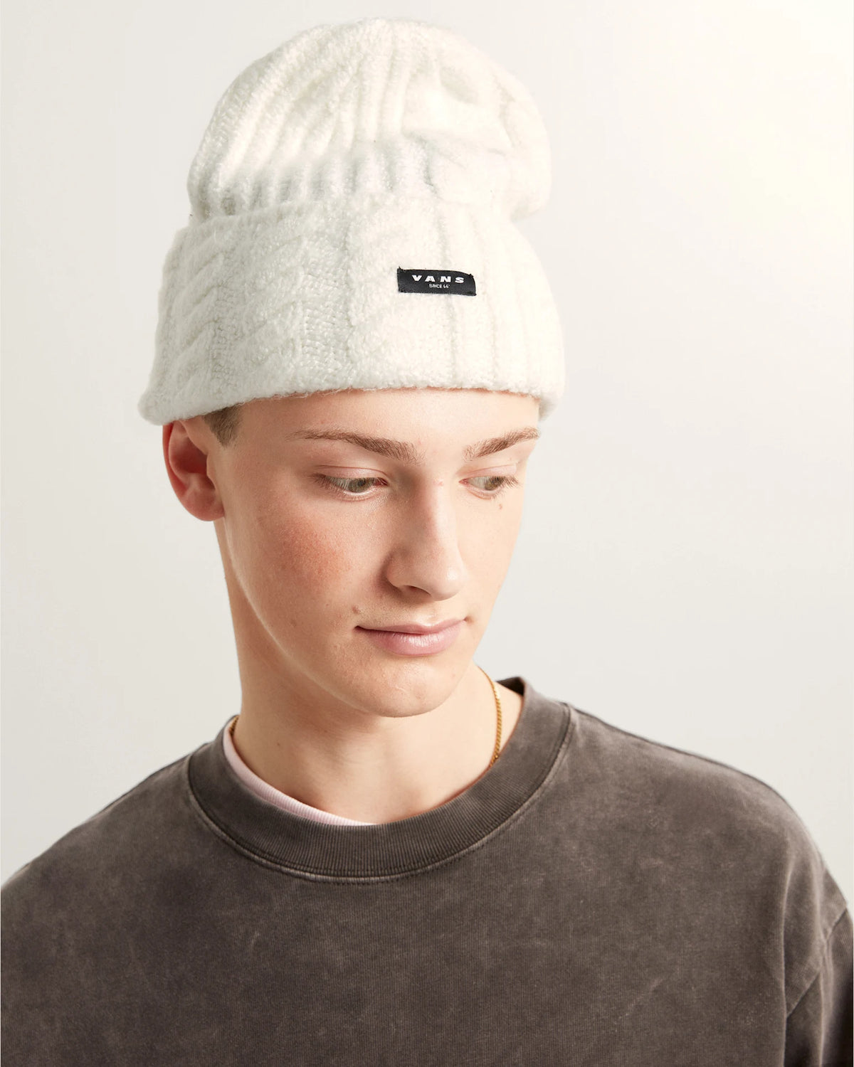 VANS Revelle Cuff Beanie marshmallow Beanie VN000QAXFS81 - 4