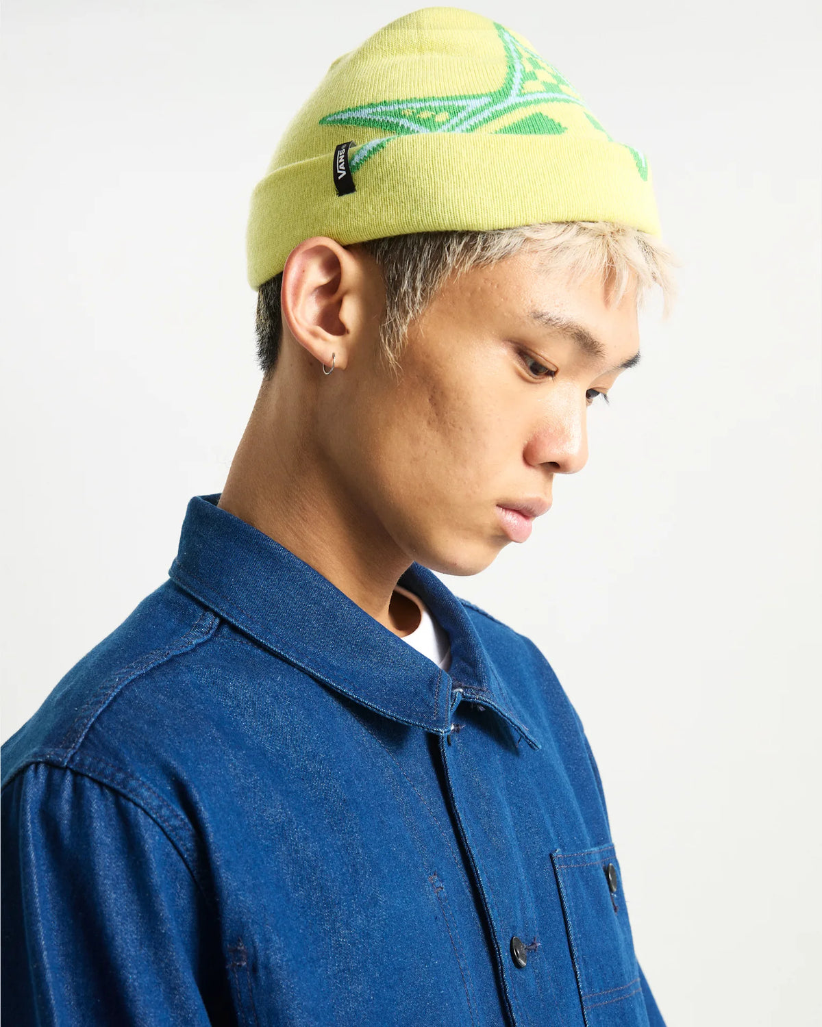 VANS Hovley Beanie Canary Yellow Beanie VN000QAZ6JL1 - 4