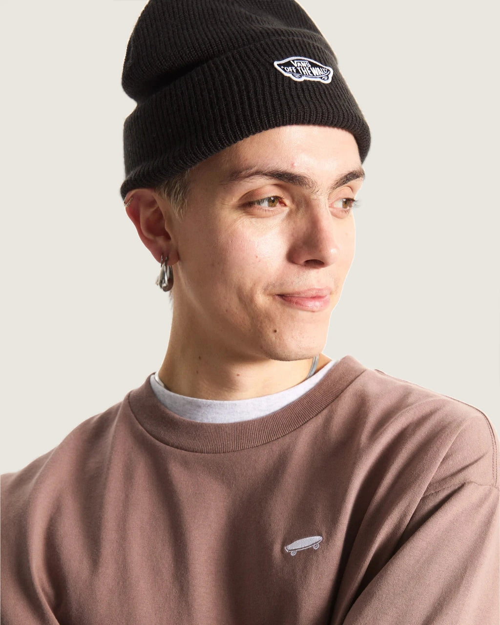 VANS Vans Classic Cuff Beanie Black Beanie VN000QB2BLK1 - 4