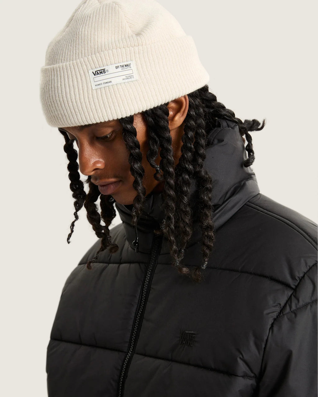 VANS Leiva Cuff Beanie oatmeal Beanie VN000QB32N11 - 4