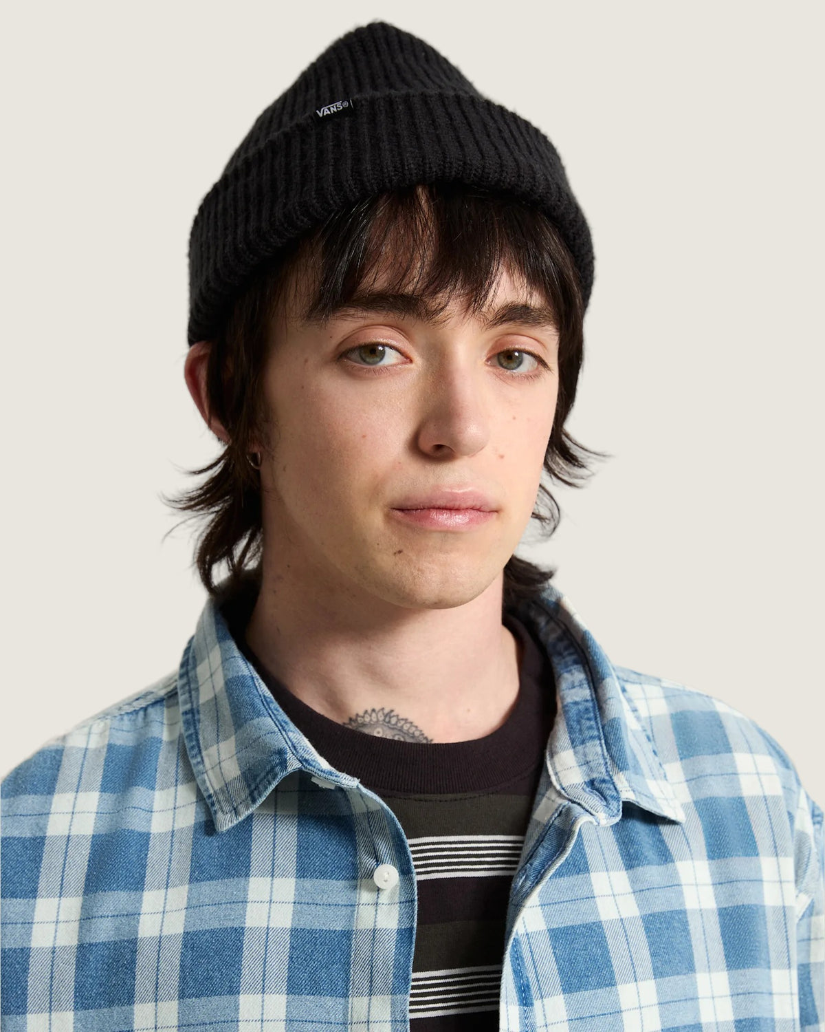 VANS Core Basic Cuff Beanie Black Beanie VN000QB4BLK1 - 4
