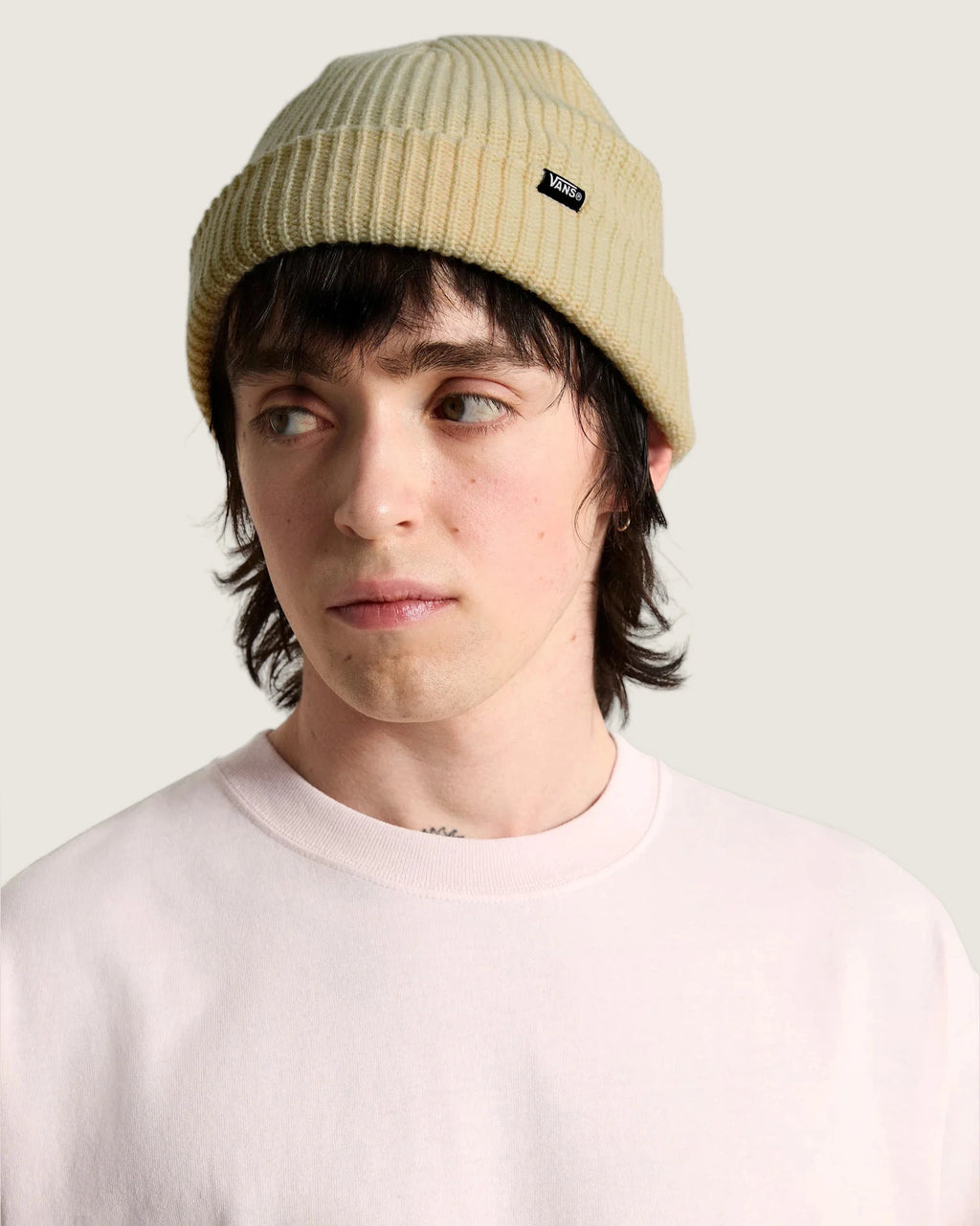 Vans Core Basic Cuff Beanie Almond Crisp Kiegészítő VN000QB4GRZ1 - 4