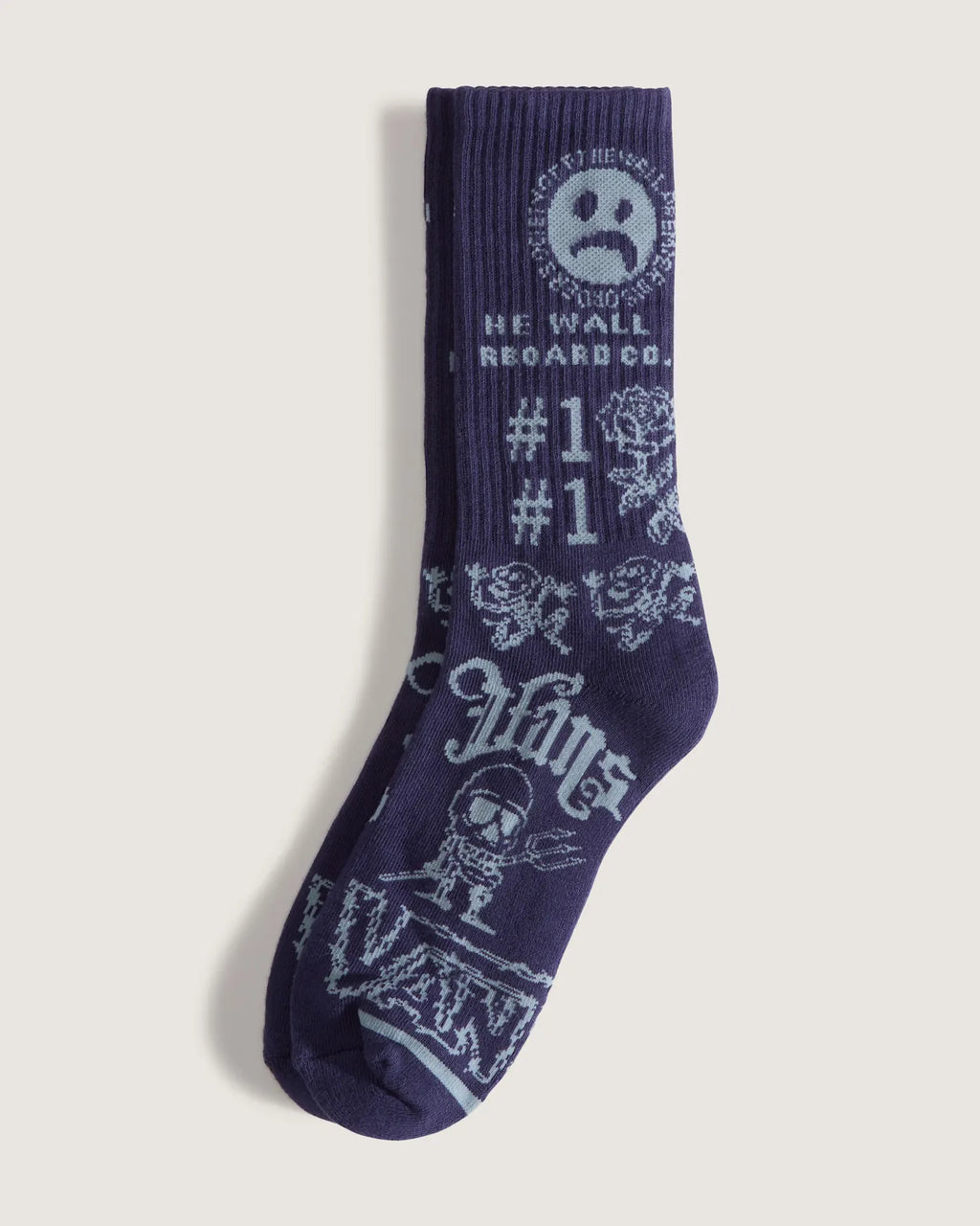 VANS Emory Crew Deep Twilight Zokni VN000QBCEMT1 - 1