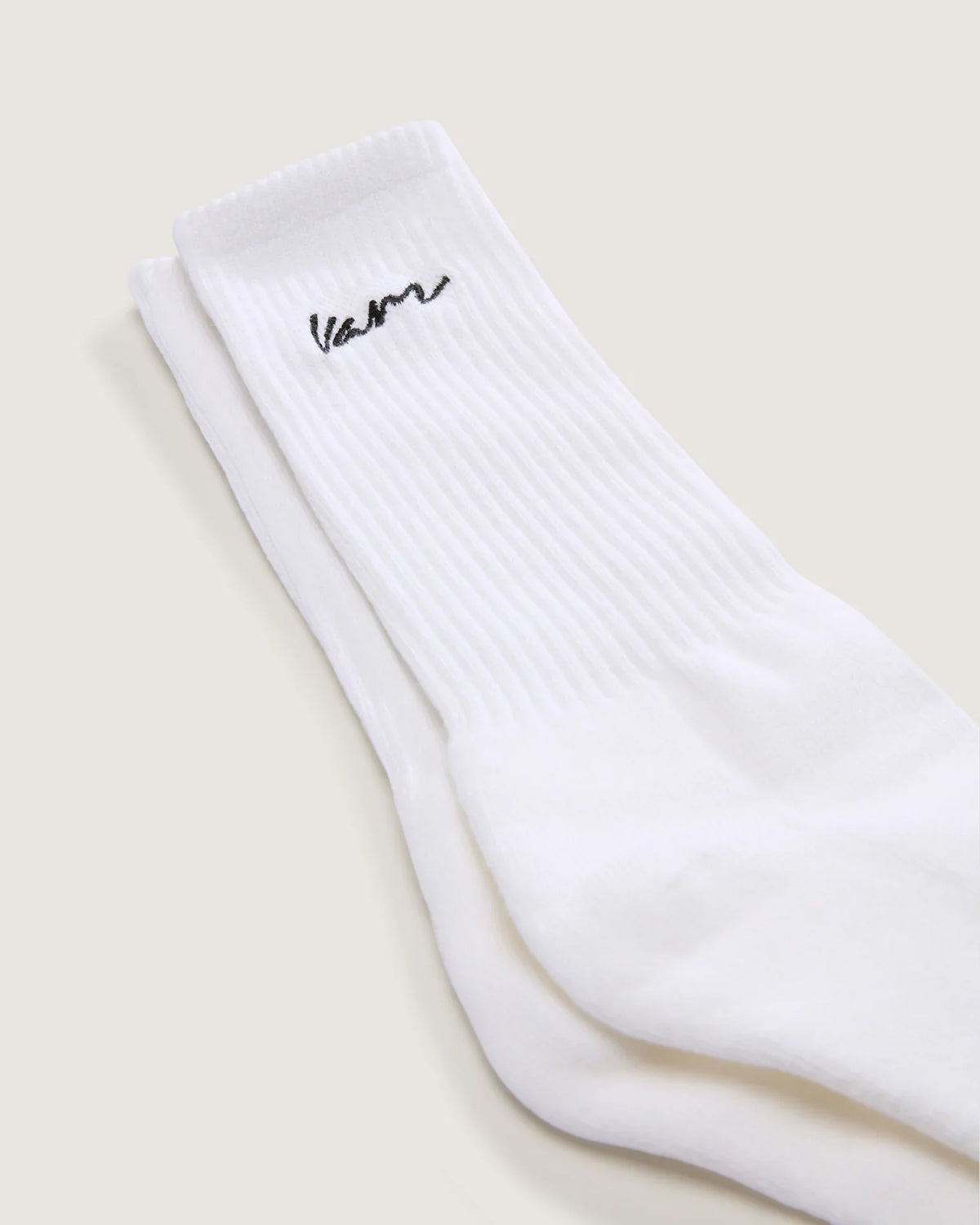 VANS Classic Script Crew White Zokni kép 3