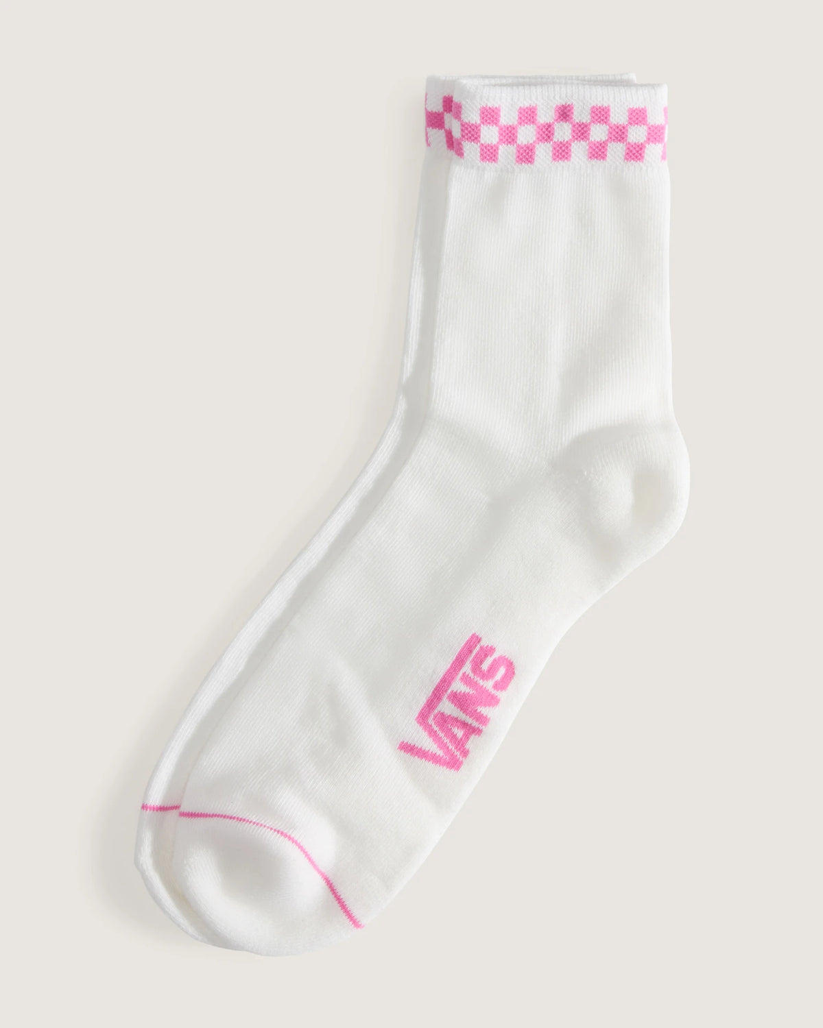 VANS Peek-A-Check Half Crew CHECKERBOARD Pink Fizz Zokni VN000QBKFRQ1 - 1