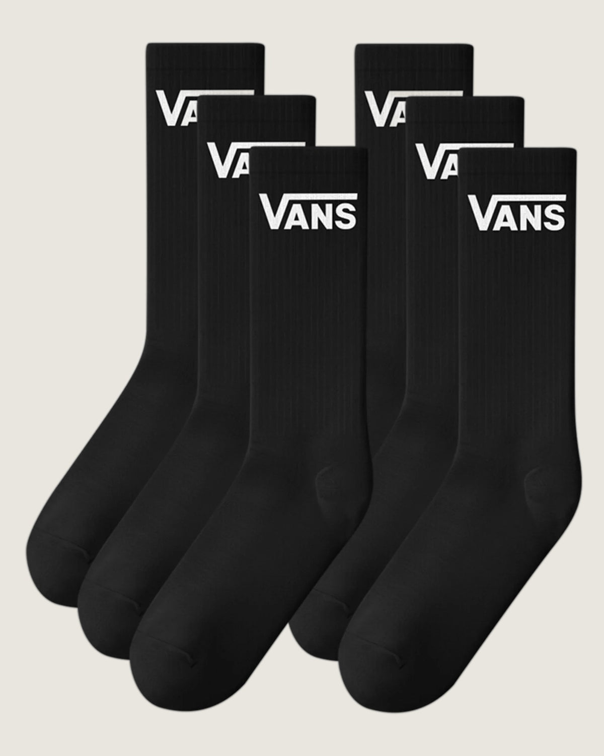 VANS Classic Crew ROX Black Zokni - 5