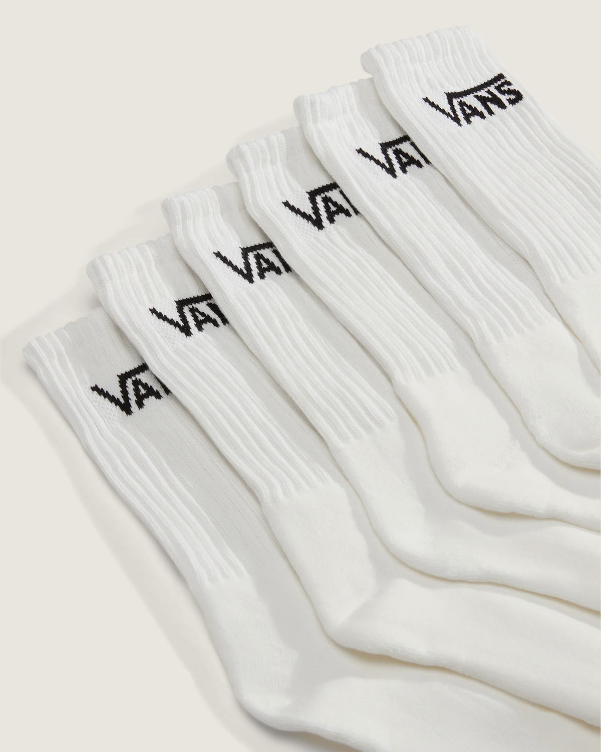 VANS Classic Crew ROX White Zokni - 3