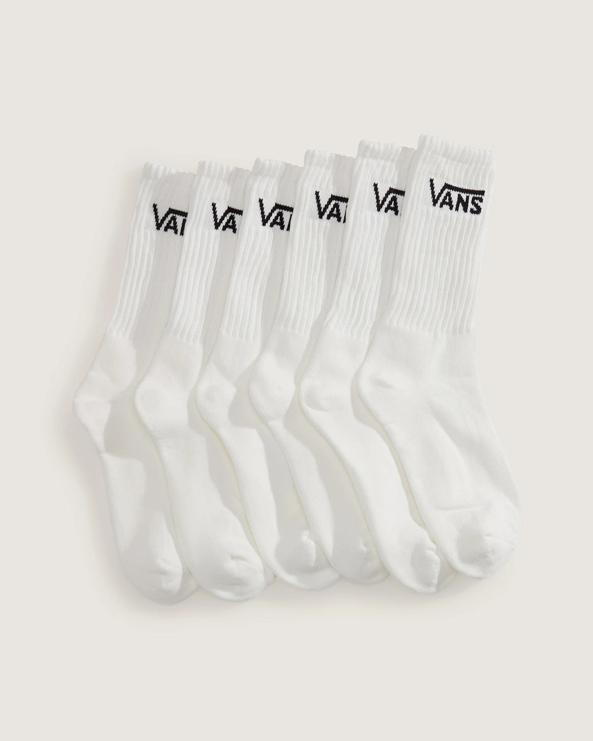 VANS Classic Crew ROX White Zokni - 4