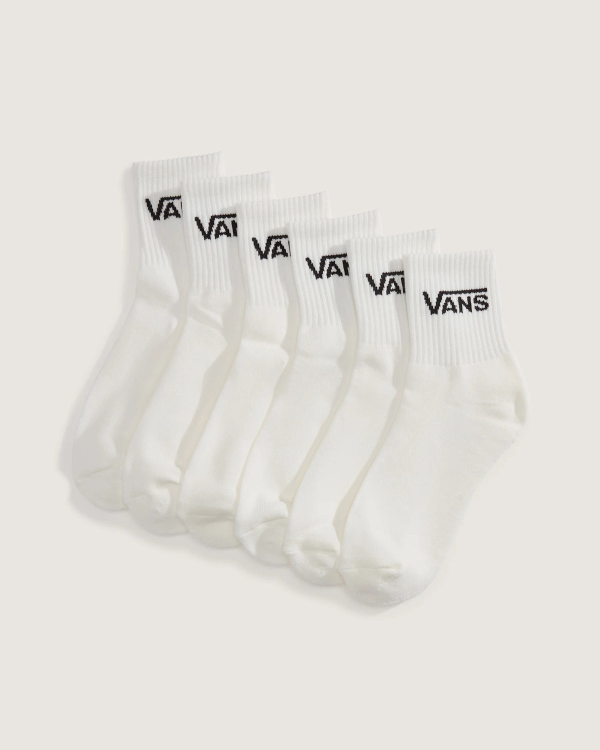VANS Classic Half Crew ROX White Zokni VN000QCCWHT1 - 3
