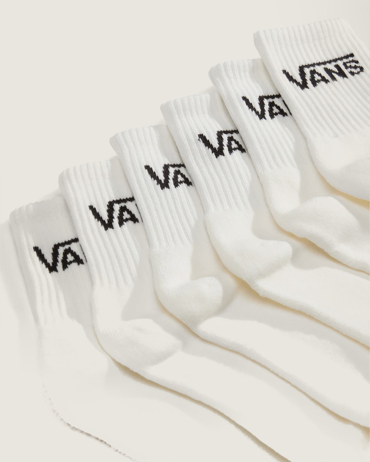 VANS Classic Half Crew ROX White Zokni VN000QCCWHT1 - 4