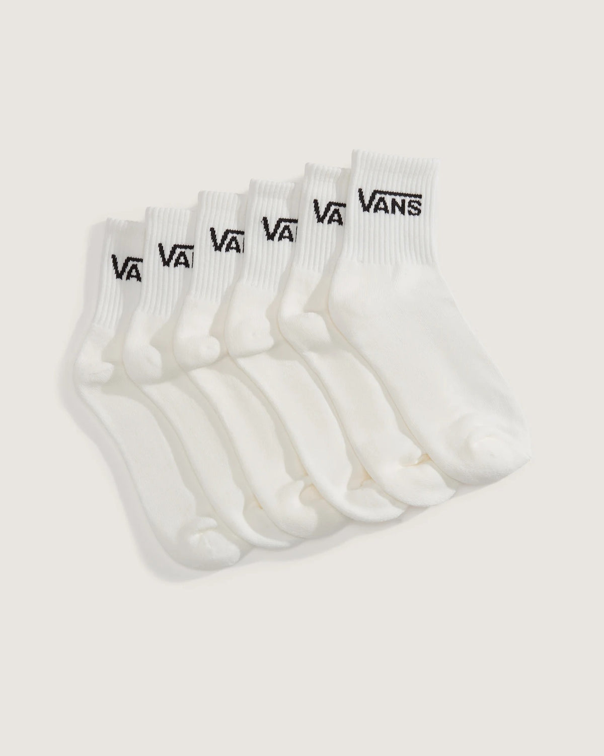 VANS Classic Half Crew ROX White Zokni VN000QCCWHT1 - 5
