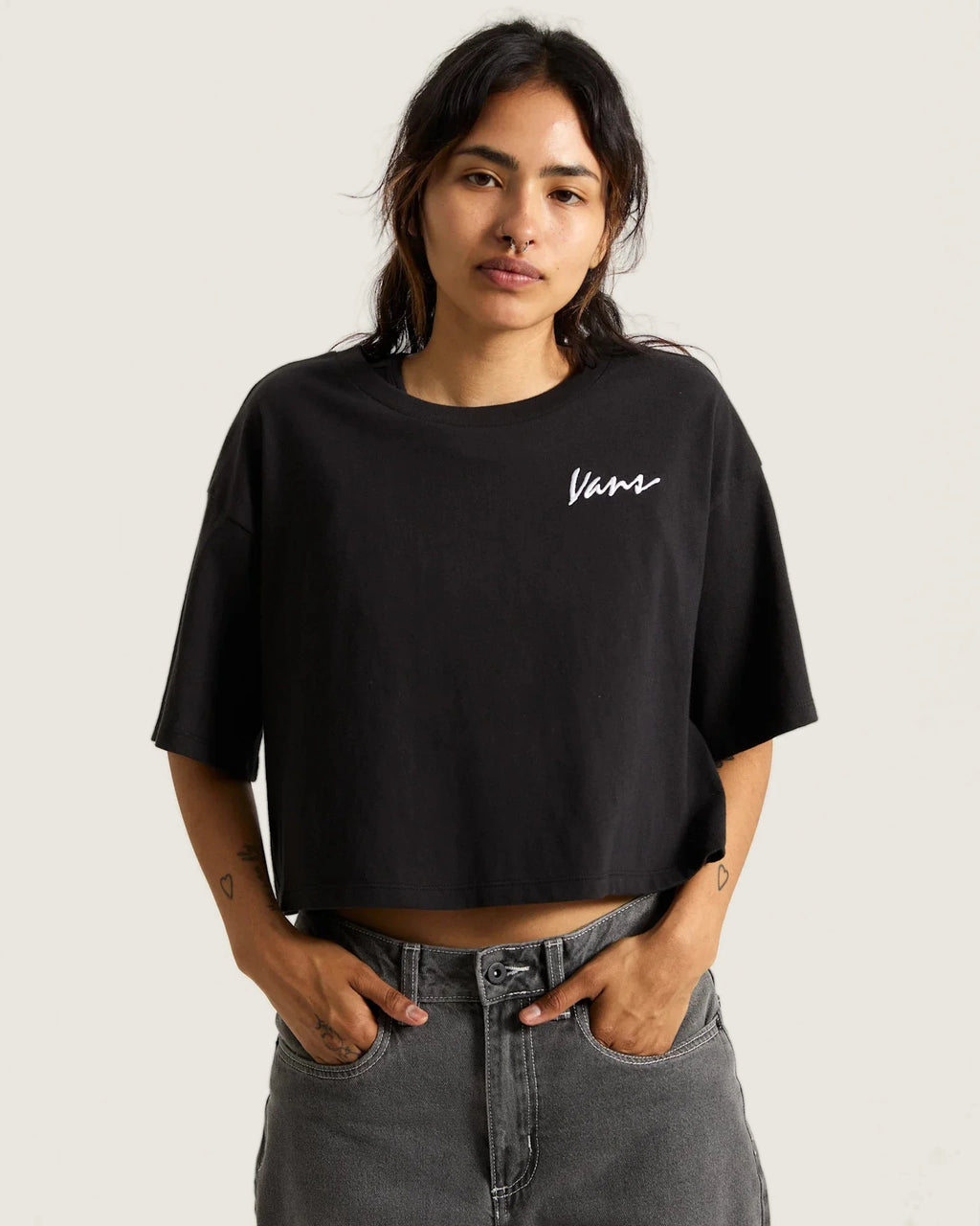 VANS Classic Script Black kép 3