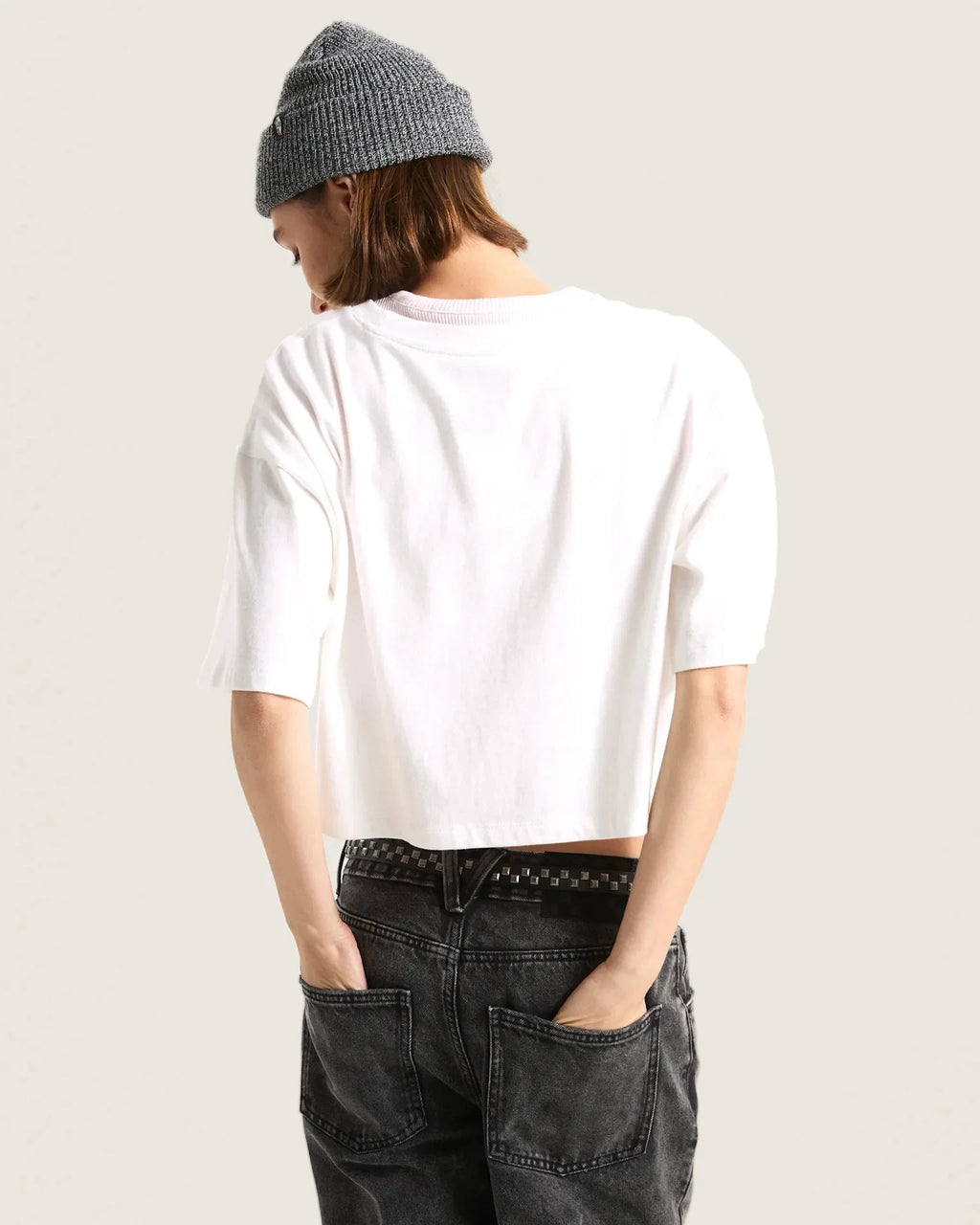 VANS Classic Script White kép 4