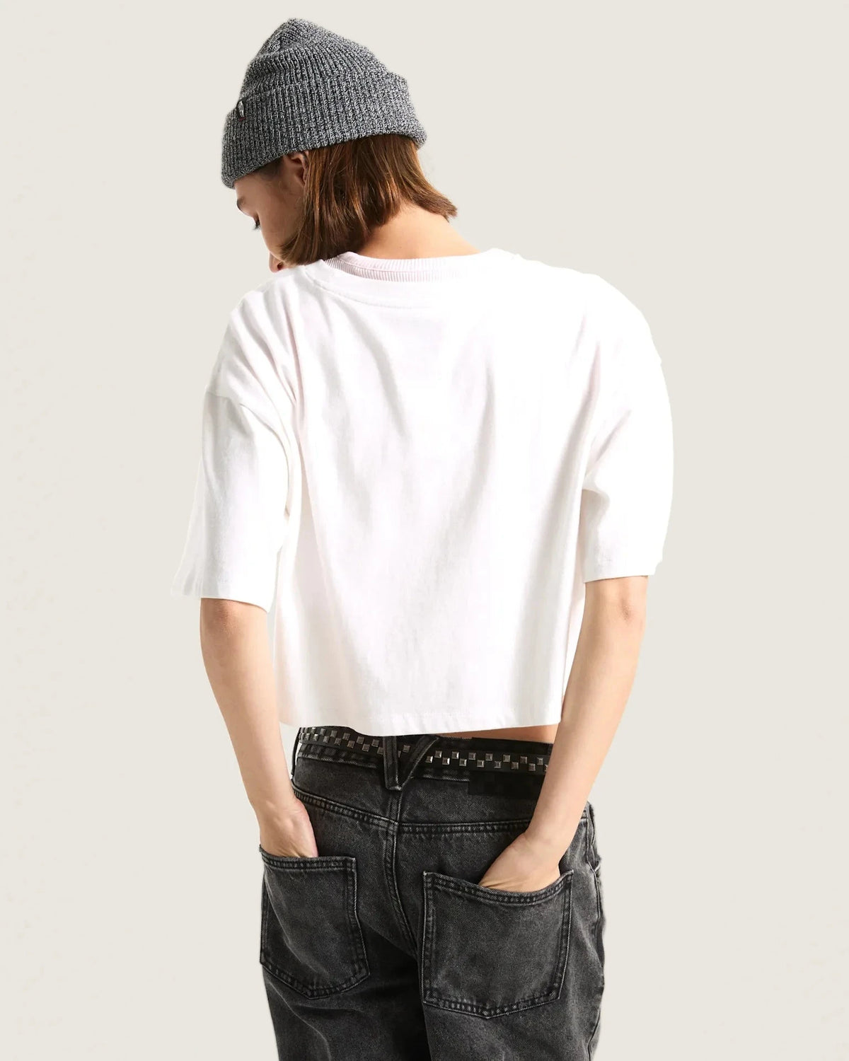 VANS Classic Script White kép 4
