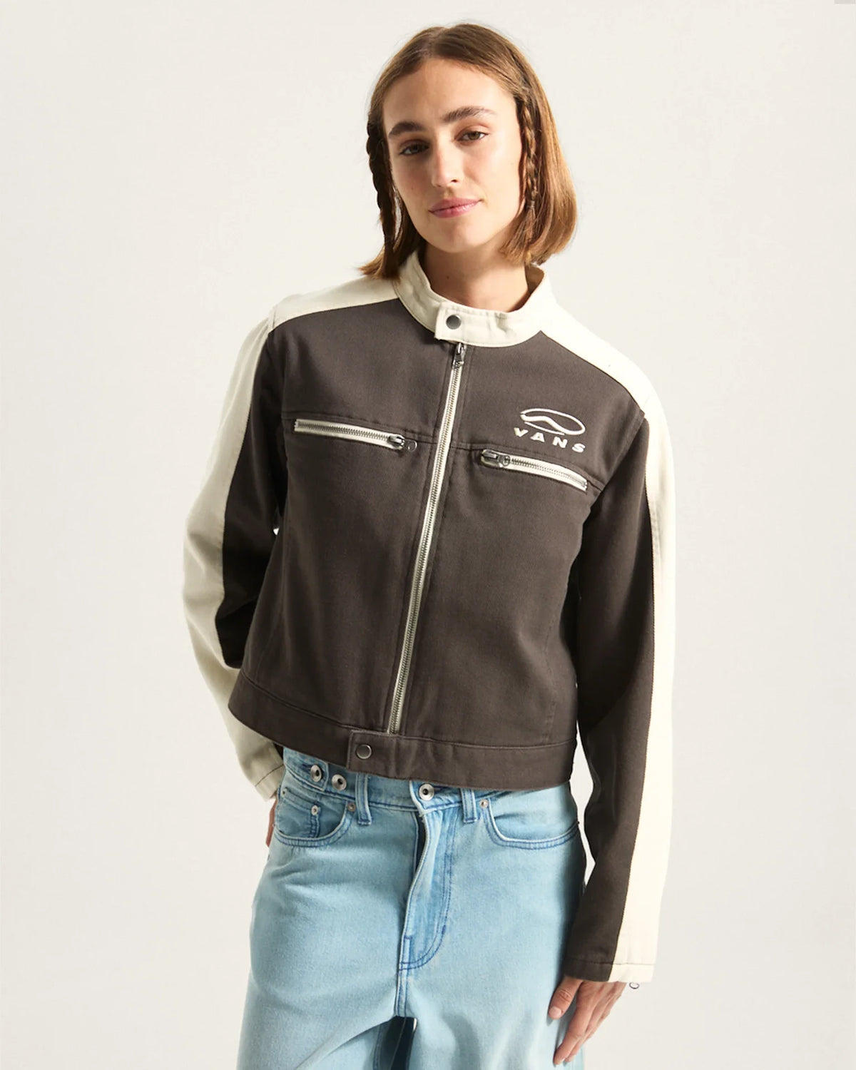 VANS Ryden Biker Jacket Faded Black kép 5