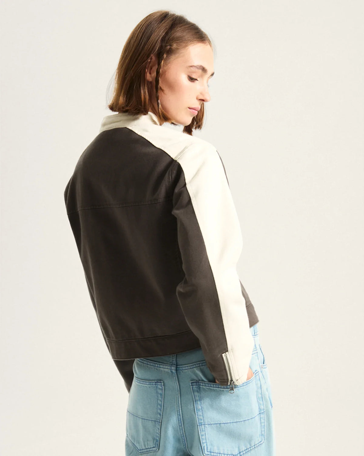 VANS Ryden Biker Jacket Faded Black kép 2