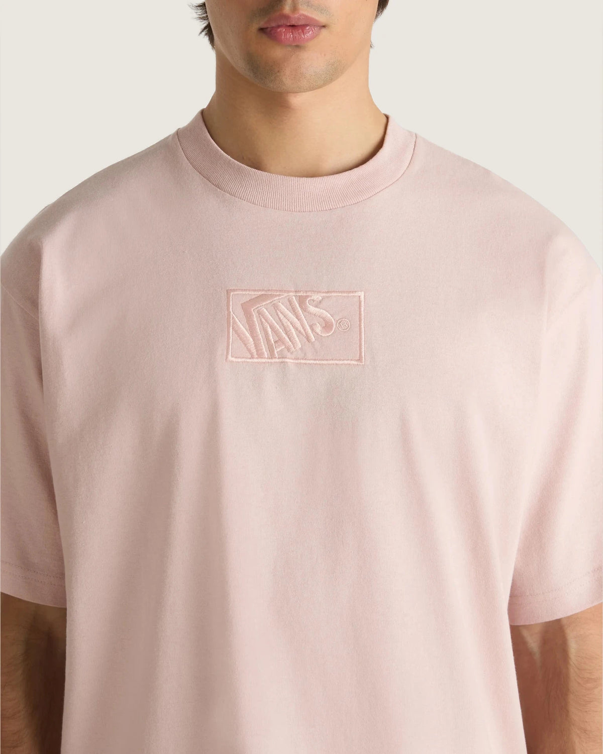 VANS BLOCKED BOX LOOSE SS SEPIA ROSE Póló VN000RAPO3N1 - 6