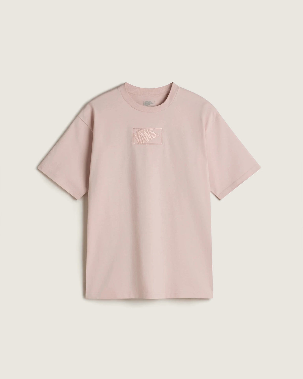 VANS BLOCKED BOX LOOSE SS SEPIA ROSE Póló VN000RAPO3N1 - 1