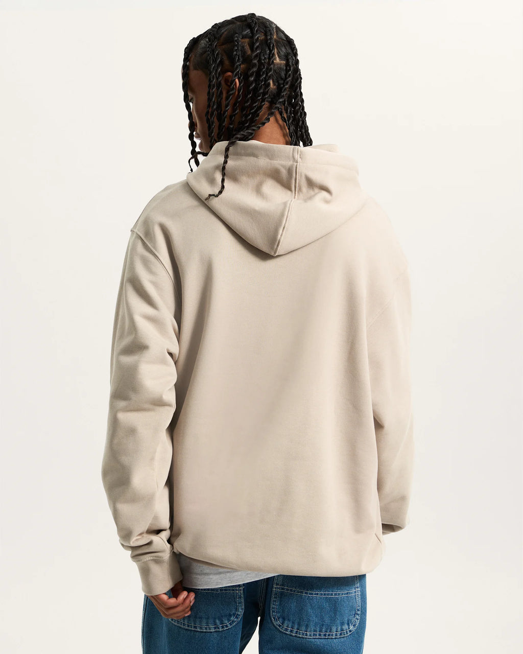 VANS BLOCKED BOX PO HOODIE MUSHROOM Pulóver VN000RAR7D61 - 4