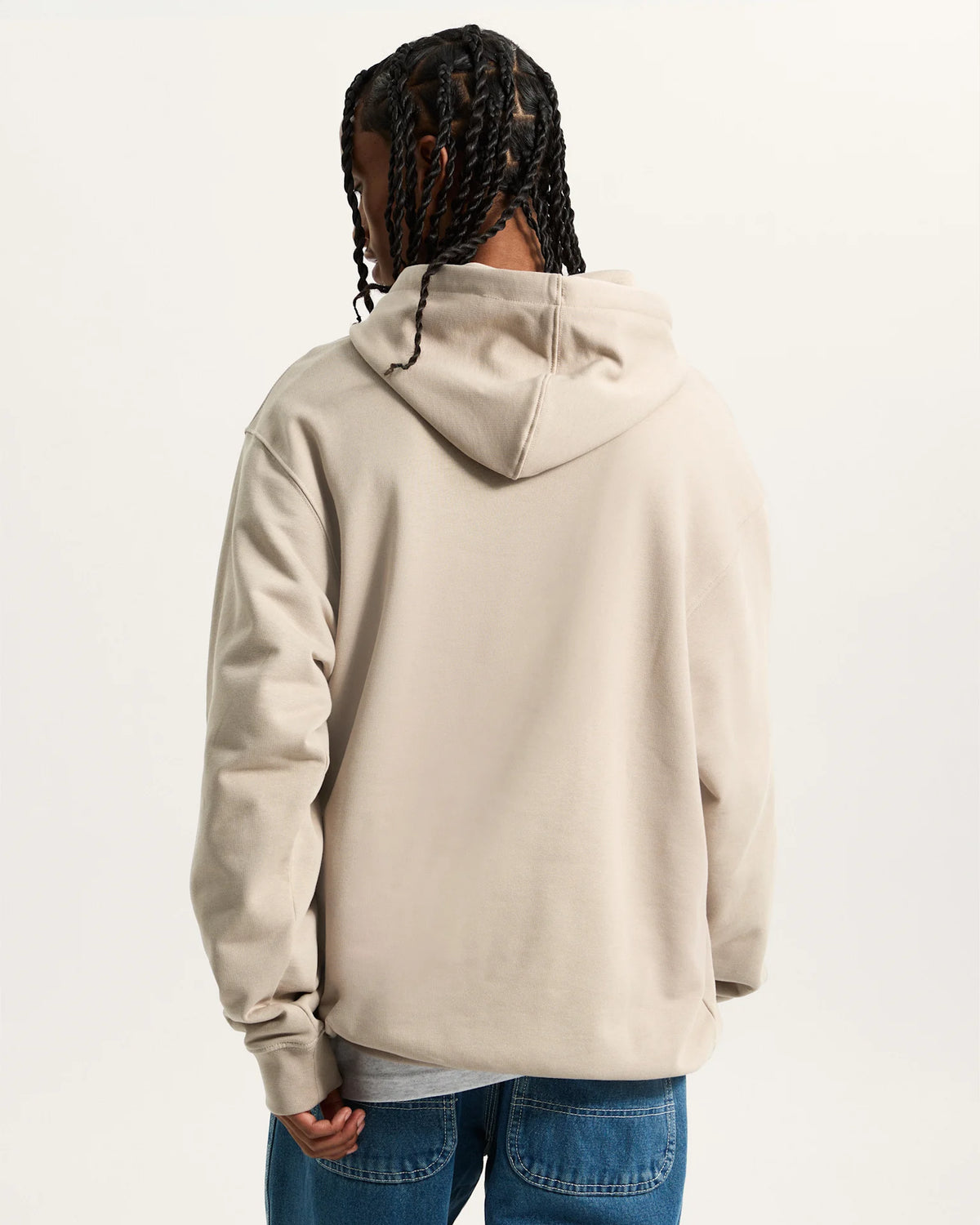 VANS BLOCKED BOX PO HOODIE MUSHROOM Pulóver VN000RAR7D61 - 4