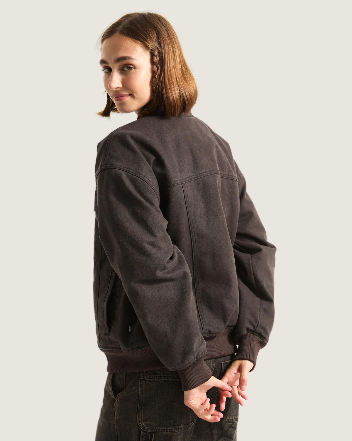 VANS Truckstop Bomber Jacket AFTER DARK - 4