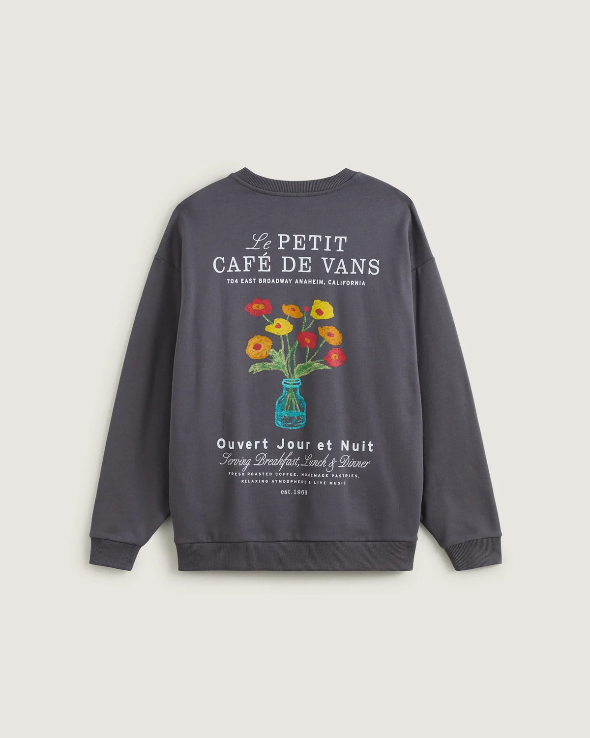 VANS CAFE VANS OS PO Asphalt kép 2