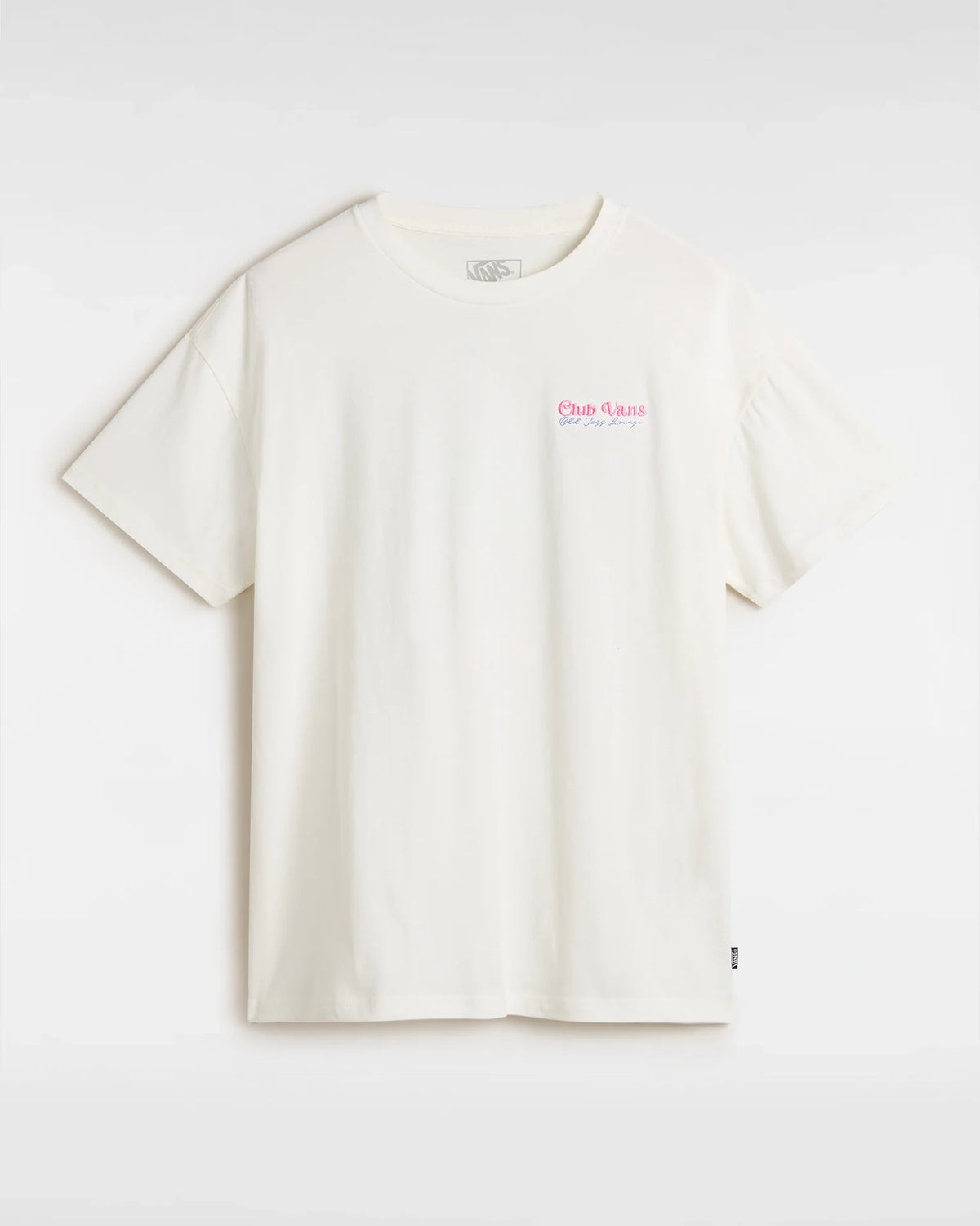 VANS FLOWER CHELLO OS TEE marshmallow kép 2