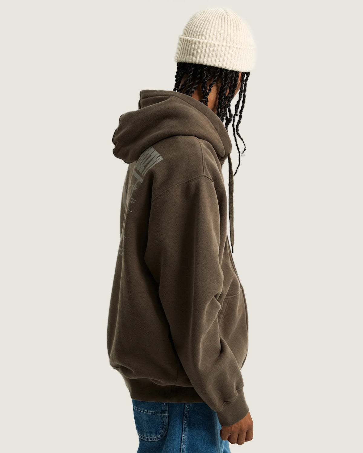 VANS EARTHBOUND LOOSE FIT FZ PO Coal Brown - 4