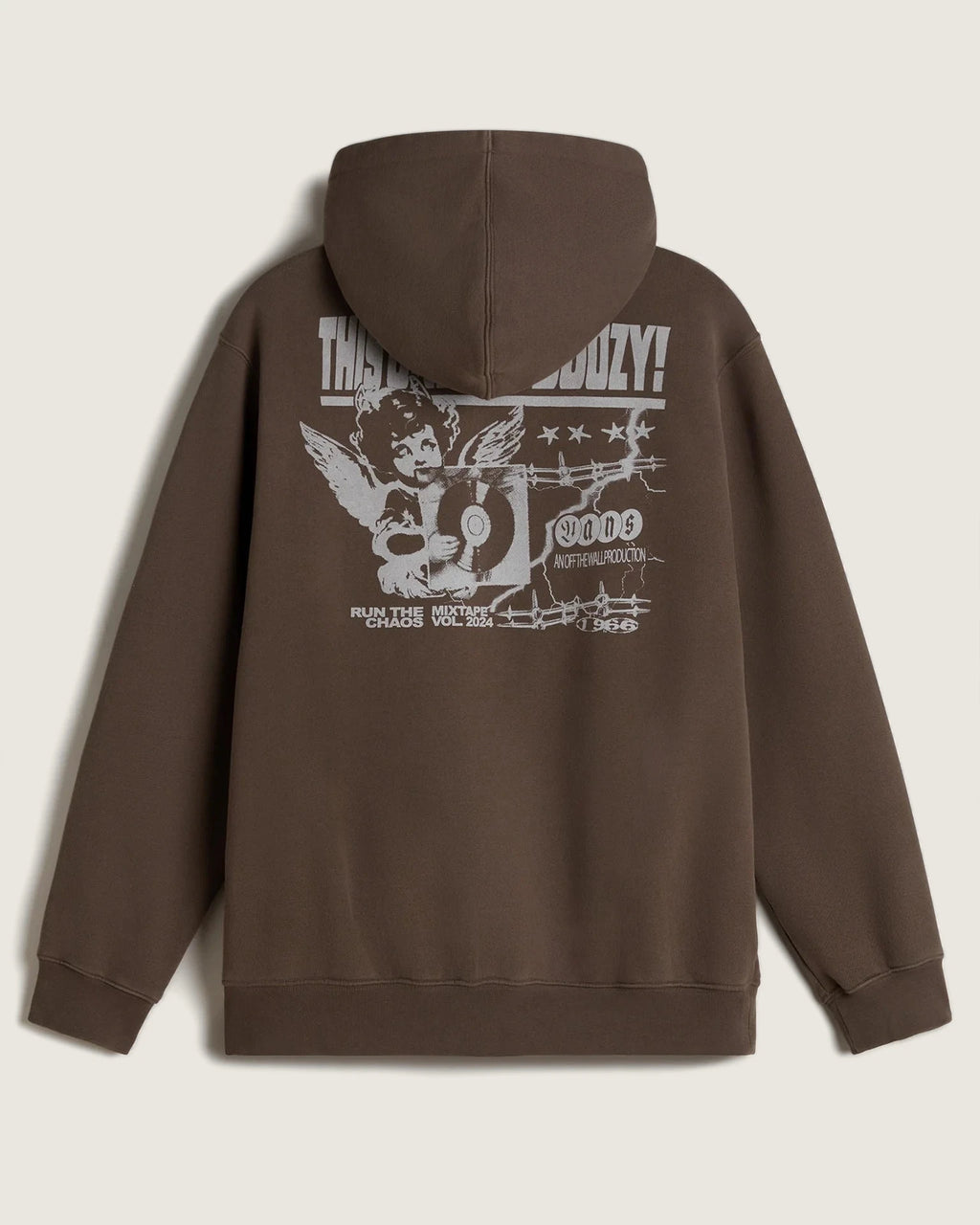 VANS EARTHBOUND LOOSE FIT FZ PO Coal Brown kép 1