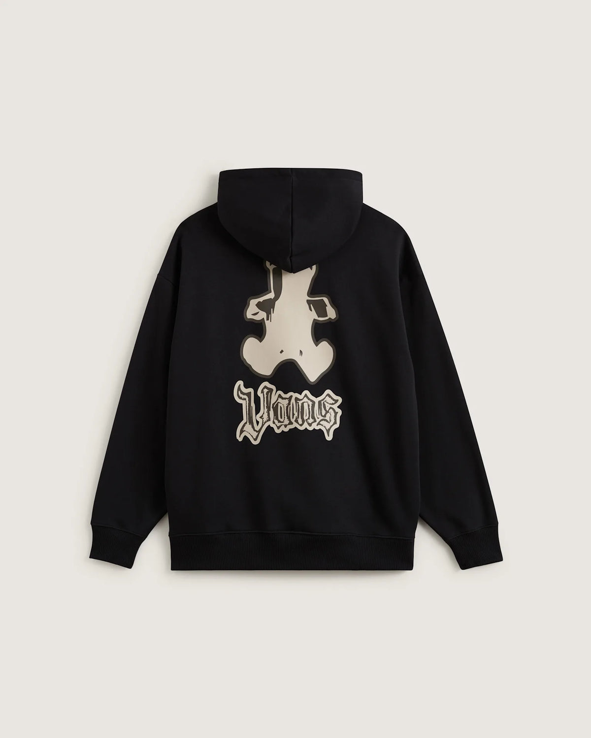 VANS LIL BEAR OS HOODIE Black Pulóver VN000REMBLK1 - 2