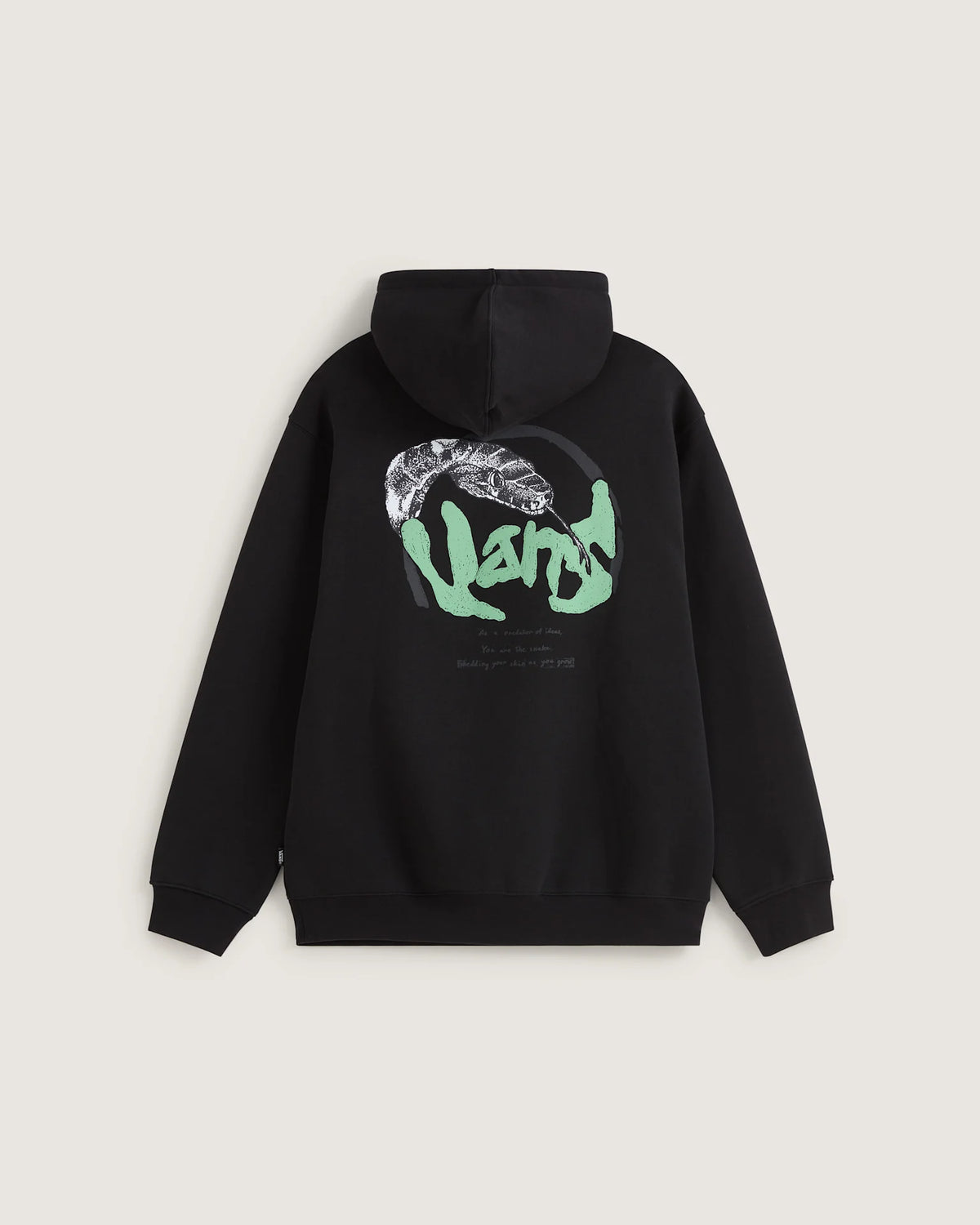 VANS EVOLVE PO HOODIE Black Pulóver VN000RG2BLK1 - 2